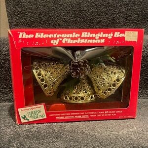 Merry Glow Round The Ringing Bells Of Christmas String Lights